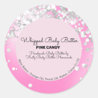 Candy Glitter Badbranding Verpakking
