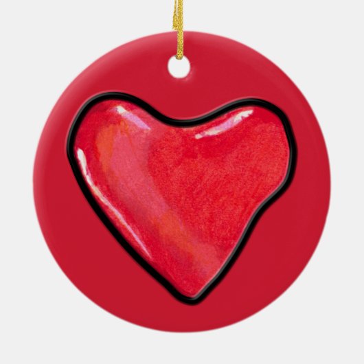 Candy Heart 1 Ornement (Dos)