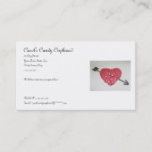 Candy Heart Carte de visite (Devant)