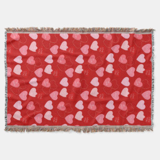 Candy Heart Cascade Deken