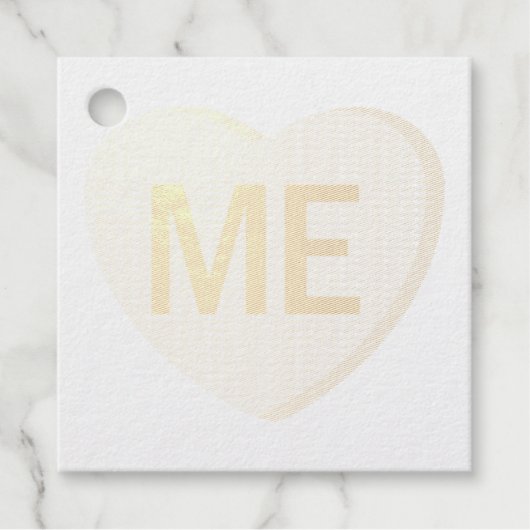 Candy Heart - ME Bedankjes Labels (Voorkant)