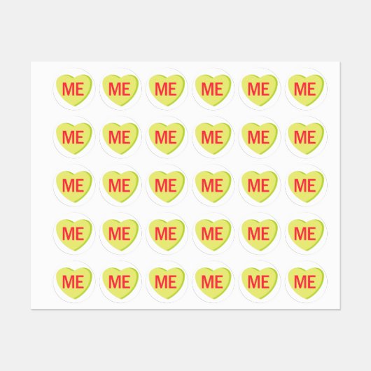 Candy Heart - ME Labels (Vel)