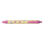 Candy Heart rose et jaune stylo (Dos)