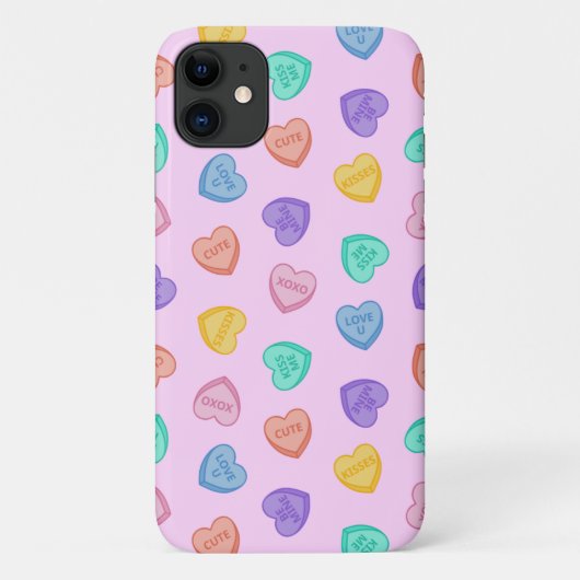 Candy Hearts Case-Mate iPhone Case (Achterkant)