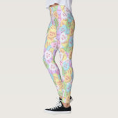 Candy Hearts Leggings Saint-Valentin Motif (Gauche)