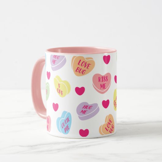 Candy Hearts Mug (Devant gauche)
