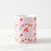 Candy Hearts Pink Holiday Mug (Centre)