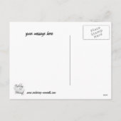 Candy Hearts Valentine's Day Cartes postales (Dos)