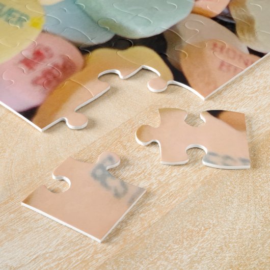 Candy Hearts with Cats Puzzle (Côté)