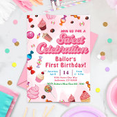 Candy Invitation Anniversaire La Première Partie