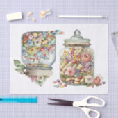 Candy Jars 3 Tissuepapier (Craft)