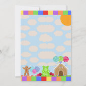 Candy Land bedankkaart (Achterkant)