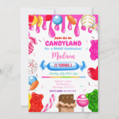 Candy land Invitation (Devant)
