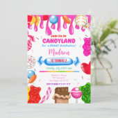 Candy land Invitation (Debout devant)