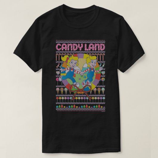 Candy Land Noël laide Sweat (Design devant)
