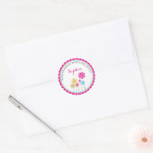 Candy Land Pinwheel Stickers Anniversaire (Enveloppe)