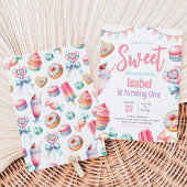 Candy Land Zoete Verjaardag Kaart