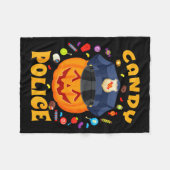 Candy Lice Halloween Party Costume Security Funny  Fleece Deken (Voorkant (Horizontaal))