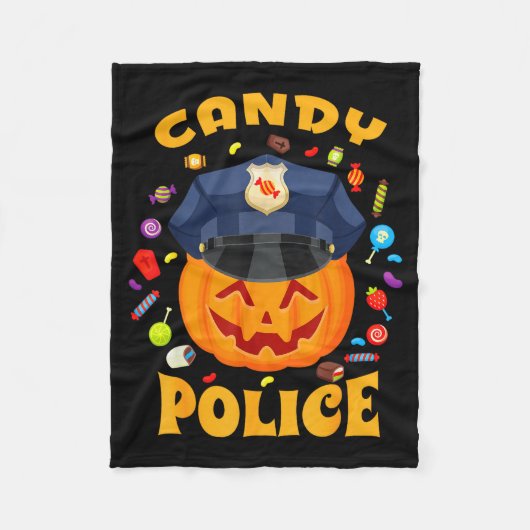 Candy Lice Halloween Party Costume Security Funny  Fleece Deken (Voorkant)