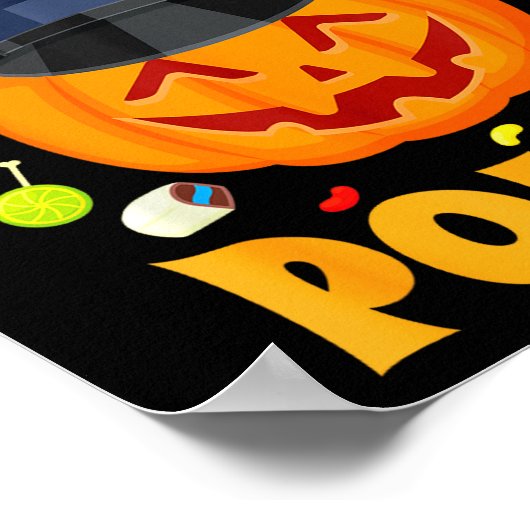 Candy Lice Halloween Party Costume Security Funny  Poster (Hoek)