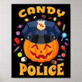 Candy Lice Halloween Party Costume Security Funny  Poster (Voorkant)