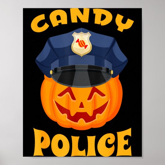 Candy Lice Halloween Party Trick Or Treat Security Poster (Voorkant)