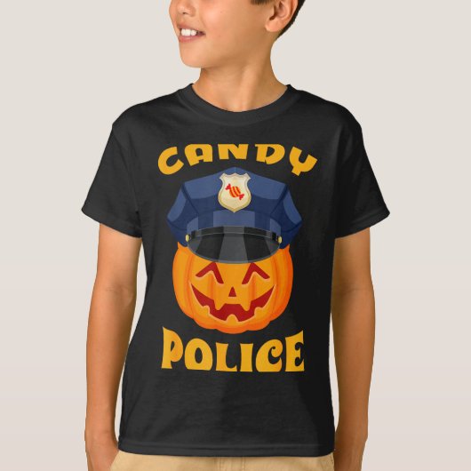 Candy Lice Halloween Party Trick Or Treat Security T-shirt (Voorkant)
