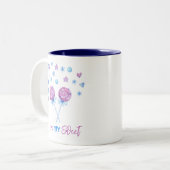 Candy lollipop sucré Café Mug (Devant gauche)