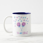 Candy lollipop sucré Café Mug (Gauche)