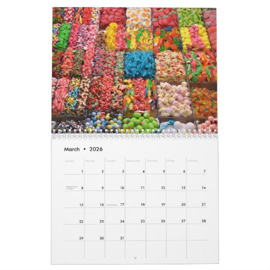 Candy Lovers 2023 Calendrier (Mar 2026)