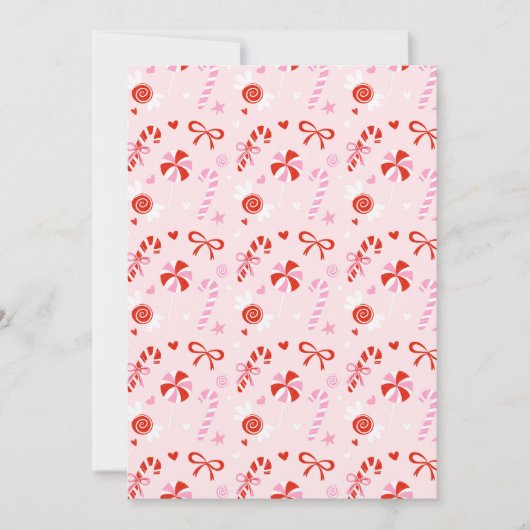 Candy Party Invitation (Devant)