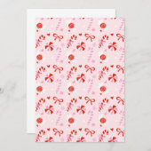 Candy Party Invitation Kaart (Voorkant / Achterkant)