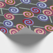 Candy pattern | Lollies pattern 27 | lollipop Cadeaupapier (Hoek)
