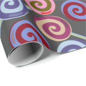Candy pattern | Lollies pattern 27 | lollipop Cadeaupapier (Rol Hoek)