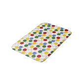 Candy pattern | Lollies pattern | lollipop 21 Badmat (Gekanteld)