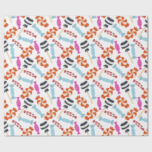 Candy pattern | Lollies pattern | lollipop 35 Cadeaupapier (Vlak)