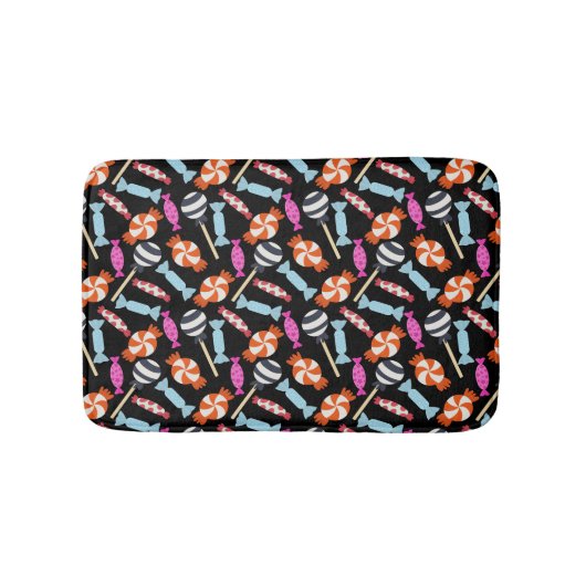 Candy pattern | Lollies pattern | lollipop 37 Badmat (Voorkant)