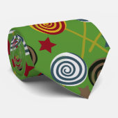 Candy pattern | Lollies pattern | lollipop 39 Stropdas (Opgerold)