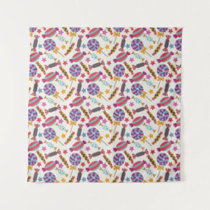 Candy pattern   Lollies pattern   lollipop 46 Wandkleed