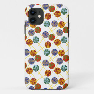 Candy pattern   Lollies pattern   lollipop 47 iPhone 11 Hoesje