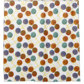 Candy pattern | Lollies pattern | lollipop 47 Douchegordijn (Voorkant)