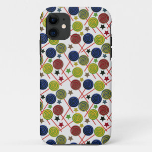 Candy pattern   Lollies pattern   lollipop 48 iPhone 11 Hoesje