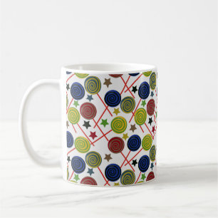 Candy pattern Lollies pattern lollipop 48 Koffiemok