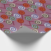 Candy pattern | Lollies pattern | lollipop 49 Cadeaupapier (Hoek)