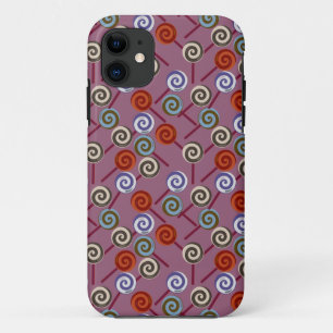 Candy pattern   Lollies pattern   lollipop 49 iPhone 11 Hoesje