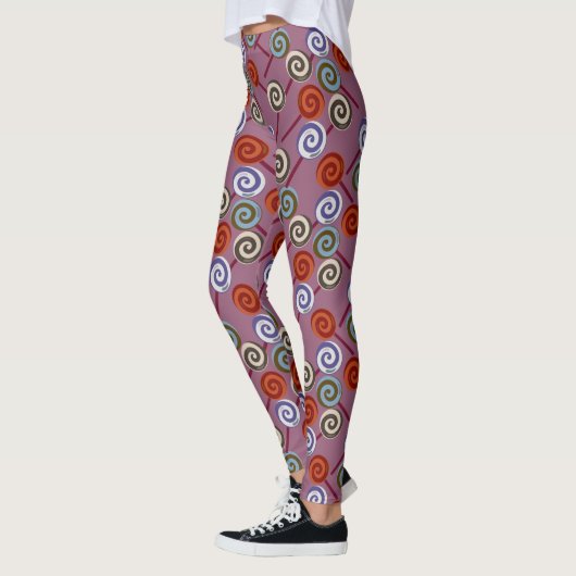 Candy pattern | Lollies pattern | lollipop 49 Leggings (Links)