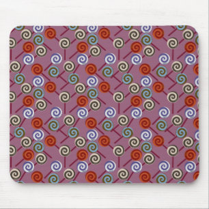Candy pattern   Lollies pattern   lollipop 49 Muismat