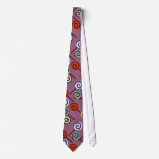 Candy pattern | Lollies pattern | lollipop 49 Stropdas (Voorkant)