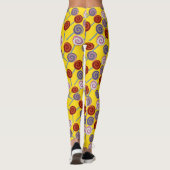 Candy pattern | Lollies pattern | lollipop 50 Leggings (Achterkant)