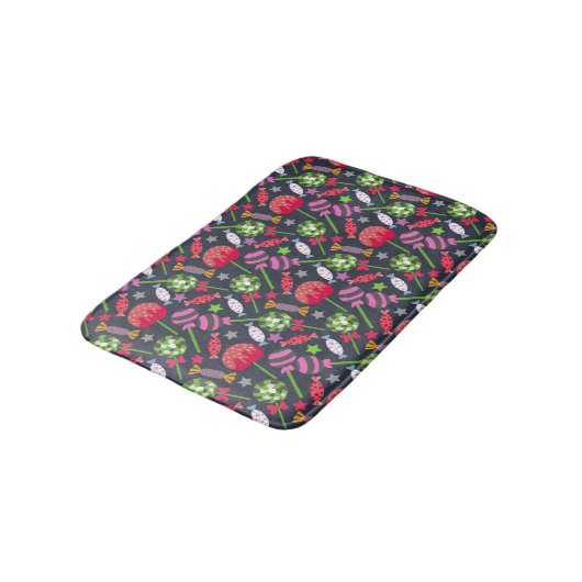 Candy pattern | Lollies pattern | lollipop 53 Badmat (Gekanteld)